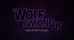 The Wolf Among Us Title Screen